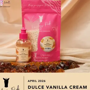 Pink Zebra Sprinkles - April Paisley’s Pick - Dulce Vanilla Cream- 3.75oz Bag of Sprinkles or diffuser oil - Non-Toxic Wax Melts for Home Decor and Fragrance - Candles Scented Room soy based