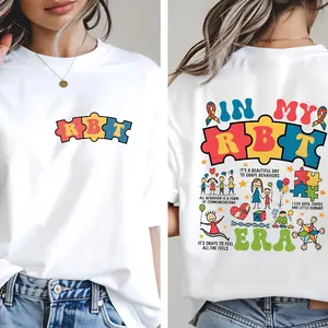 In My Rbt Era Shirt, Registered Behavior Technician, Rbt Shirt, BAba Therapist Gift, Aba Graduation Gift, Neurodiversity Shirt