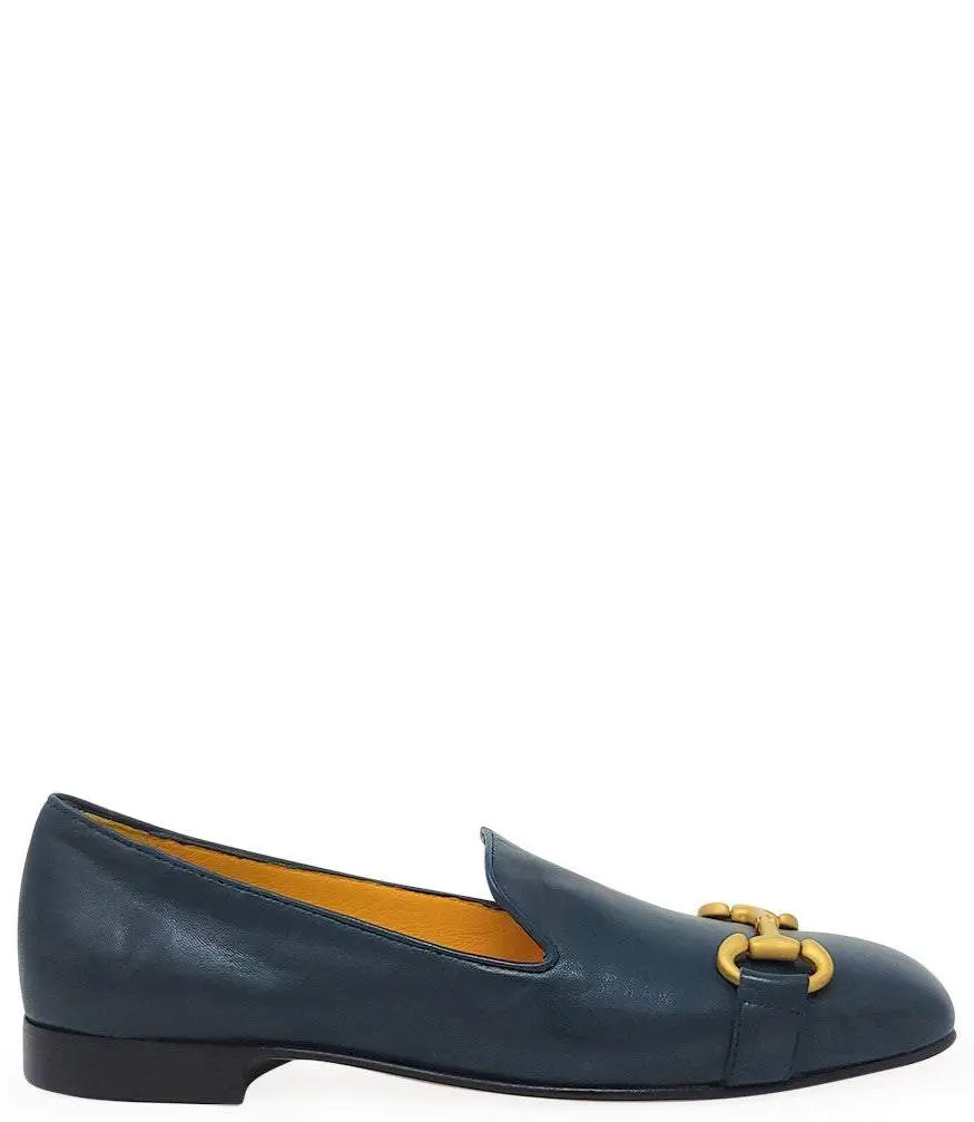 Madison Maison Navy Square Toe Loafer