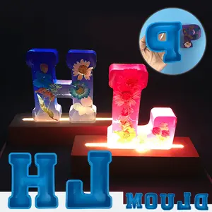 Big Alphabet Silicone Mold for Resin Letter Mold