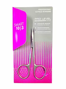Staleks SMART 10 3 mm Professional Cuticle Scissors Professionally Sharpened & Chemical Resistant for Precise Nail Care