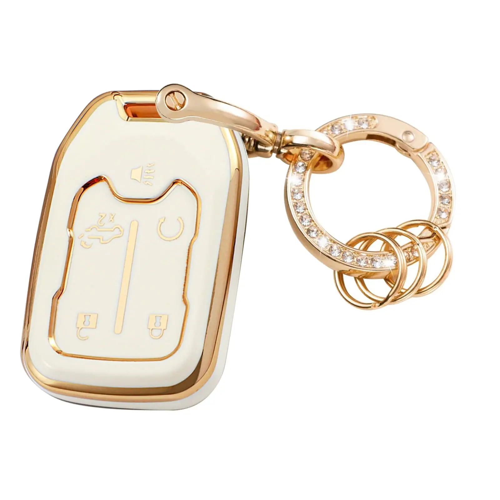 A-white 5buttons（with Line）