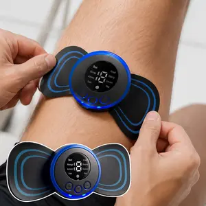 【Doctor Recommended】Portable EMS Pulse Neck Massager Mini Electric Therapy Device with Smart Cervical Massager for Neck Pain Relief Rechargeable Cordless 5 Modes Ergonomic Design-Multiple settings to target different types of neck tension and pain