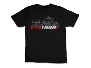 Motorcycle T-shirt for Honda VTX 1800 2001-2008 fans, Biker Gift