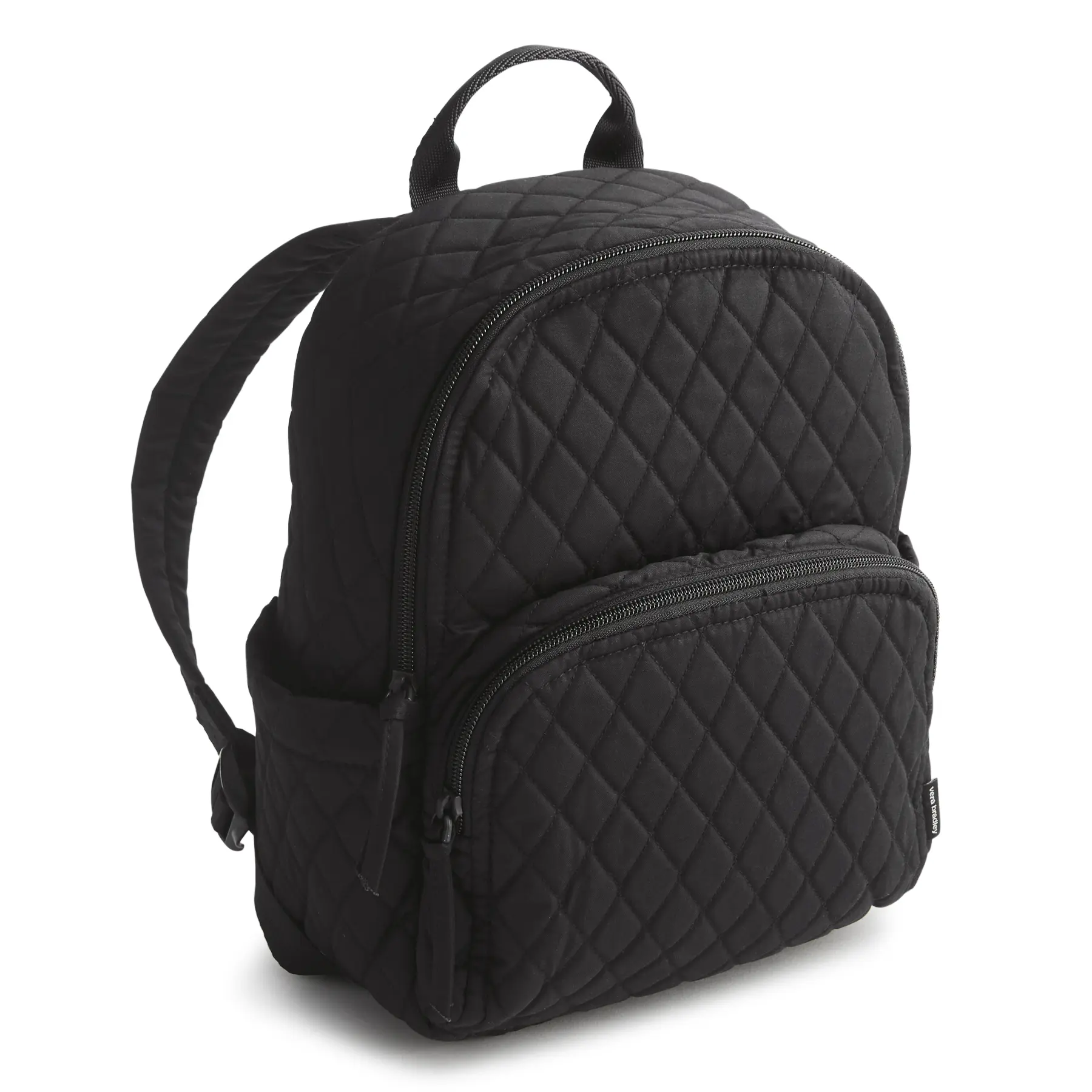 Vera Bradley Small Banbury Backpack | Compact 9L Backpack in Premium Cotton, Featherweight & Performance Twill | Multiple Colors & Prints