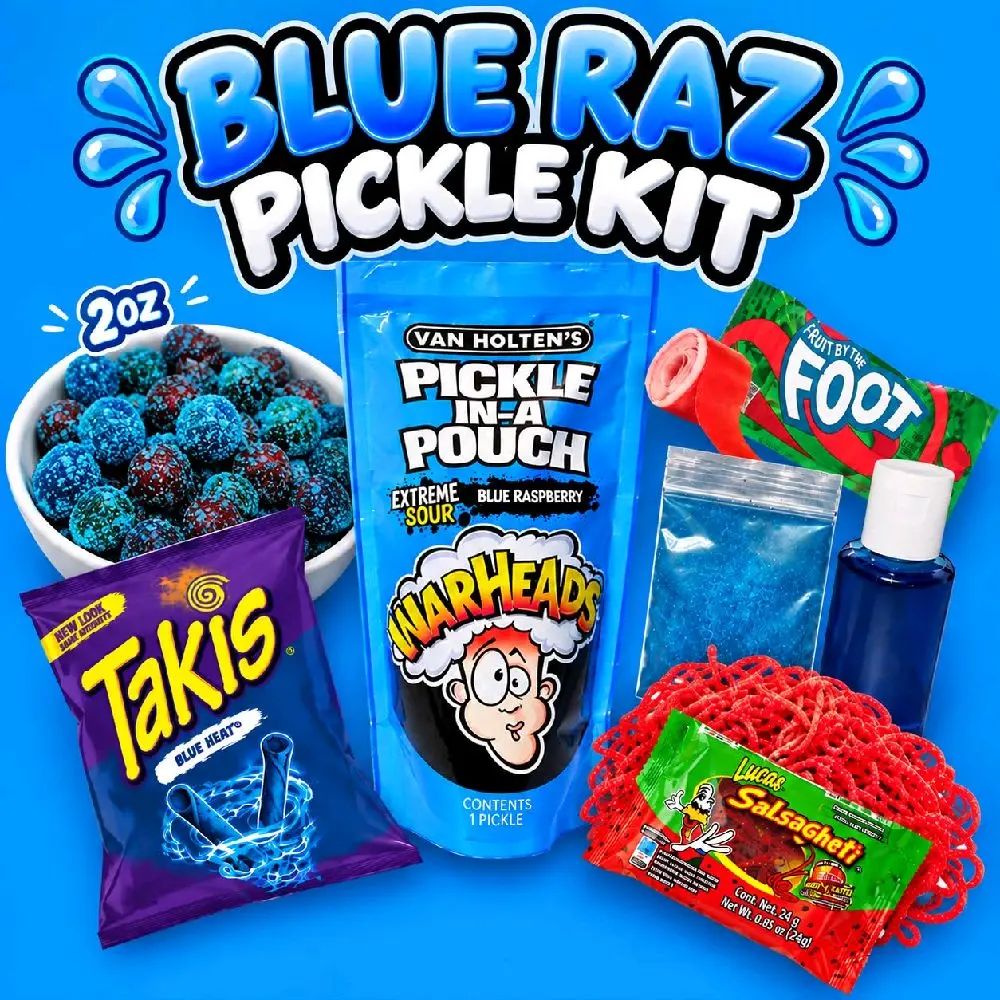 VH Blue Razz Pickle Kit, 2oz Gushers
