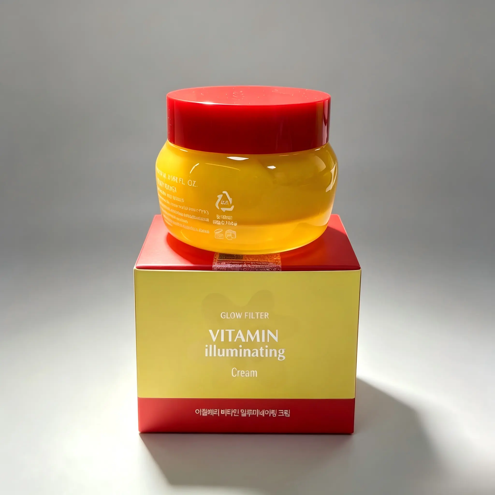 Vitamin Illuminating Cream, Niacinamide & Vitamin C Brightening Face Moisturizer, Even Out Skin Tone, Reduce Dark Spots, Hydrating Facial Cream for Dull Uneven Skin