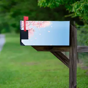 Cherry Blossom Decor Magnetic Mailbox Cover VWAQ - MBM40