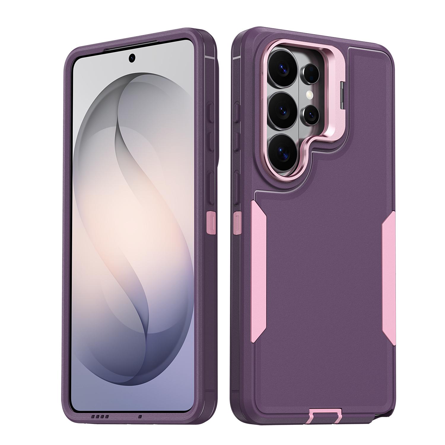 Designed for Samsung Galaxy S26 Ultra S25 S24 S23 S22 Case with Kickstand, 2 in 1 Military Grade Drop Heavy Duty Rugged Shockproof Protective Cover Case
