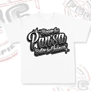 Men’s plus size Bigger the Pansa Better the Chansa graphic tee big and tall