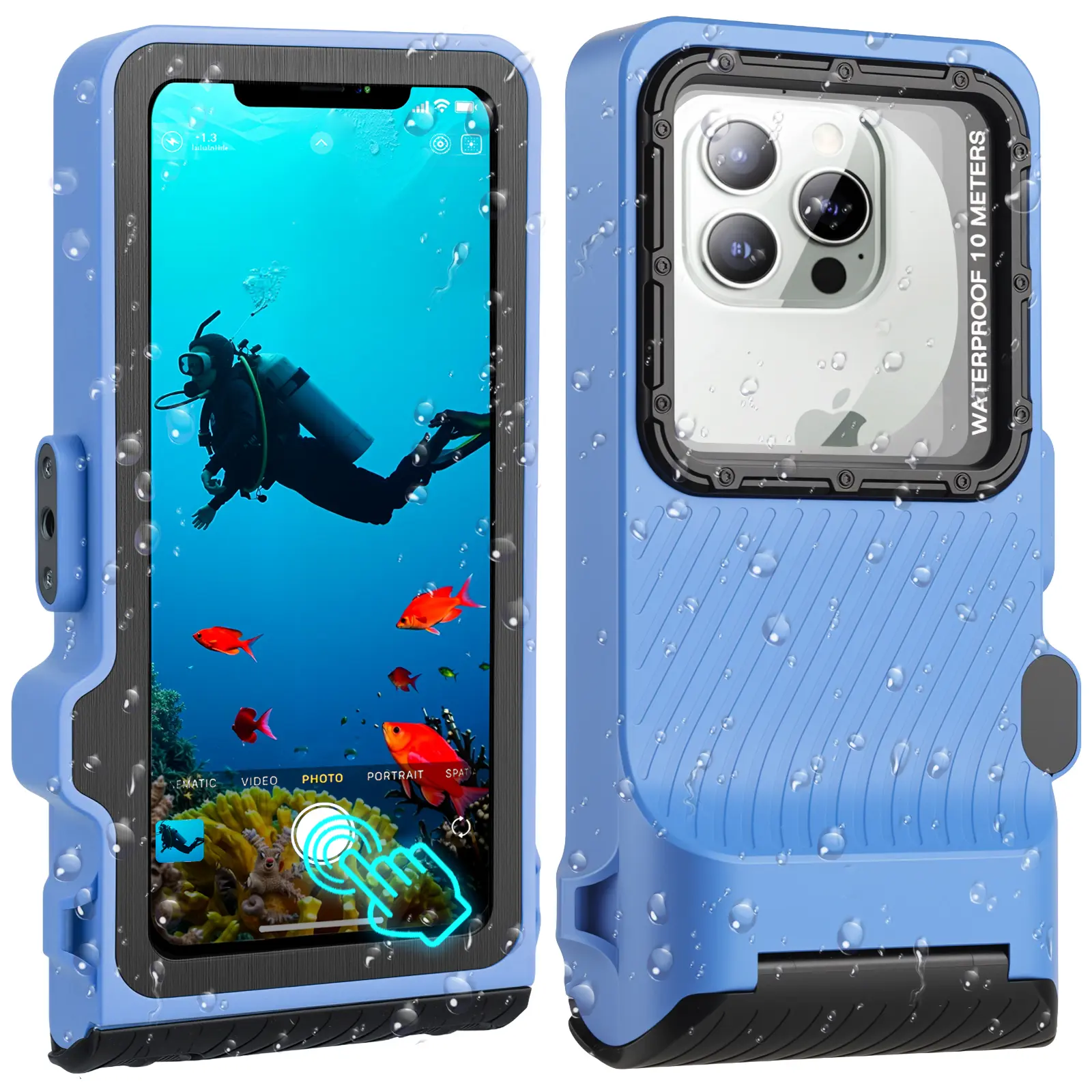 2026 Hot-Selling Diving Smartphone Case, 15m Underwater Waterproof, 4.7-6.9in Compatible with iPhone, Samsung & Android Cellphone Devices, Underwater Touch Screen 4K Shooting, Must-Have Phone Accessories for Diving, Travel