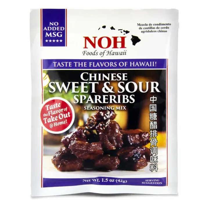 NOH Chinese Sweet & Sour Spareribs Spice Seasoning Mix, Flavor-Packed Cooking Essential, 1.5 oz