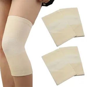 2 Pair Cotton Knee Sleeves for Knee Support, Circulation Improvement & Pain Relief Compression Knee Brace (Large) - Home Improvement.