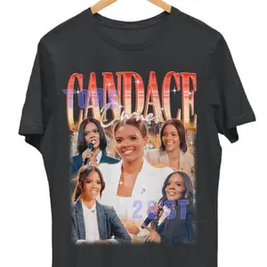 Candace Owens Graphic Tee - Bold Statement Shirt For Trendy Conservatives