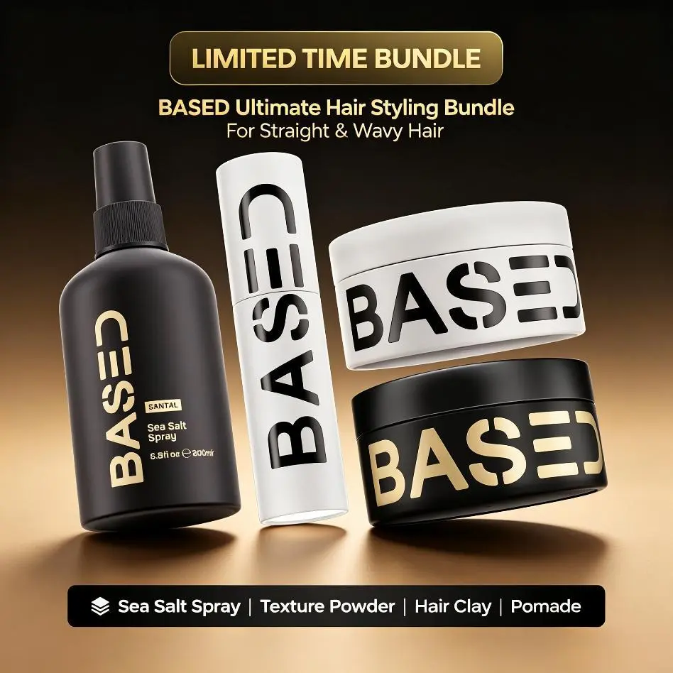 BASED Bodyworks Ultimate Straight-Wavy Hair Styling Bundle