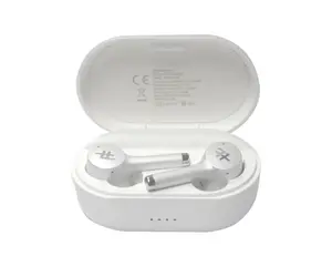ifrogz Earbuds Airtime Pro 2 True Wireless Bluetooth Audio Earphones - White, Wireless Connectivity, Long Battery Life, No Warranty, New Condition