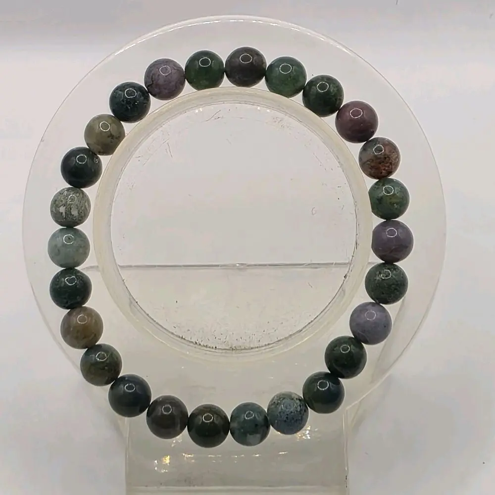 Mens Indian Agate bracelet