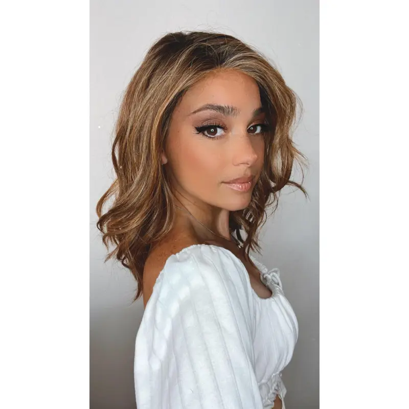 beachy waves shoulder length hair - TikTok Shop display picture 1