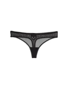 Alyshia Thong Black 2 Plus Panty