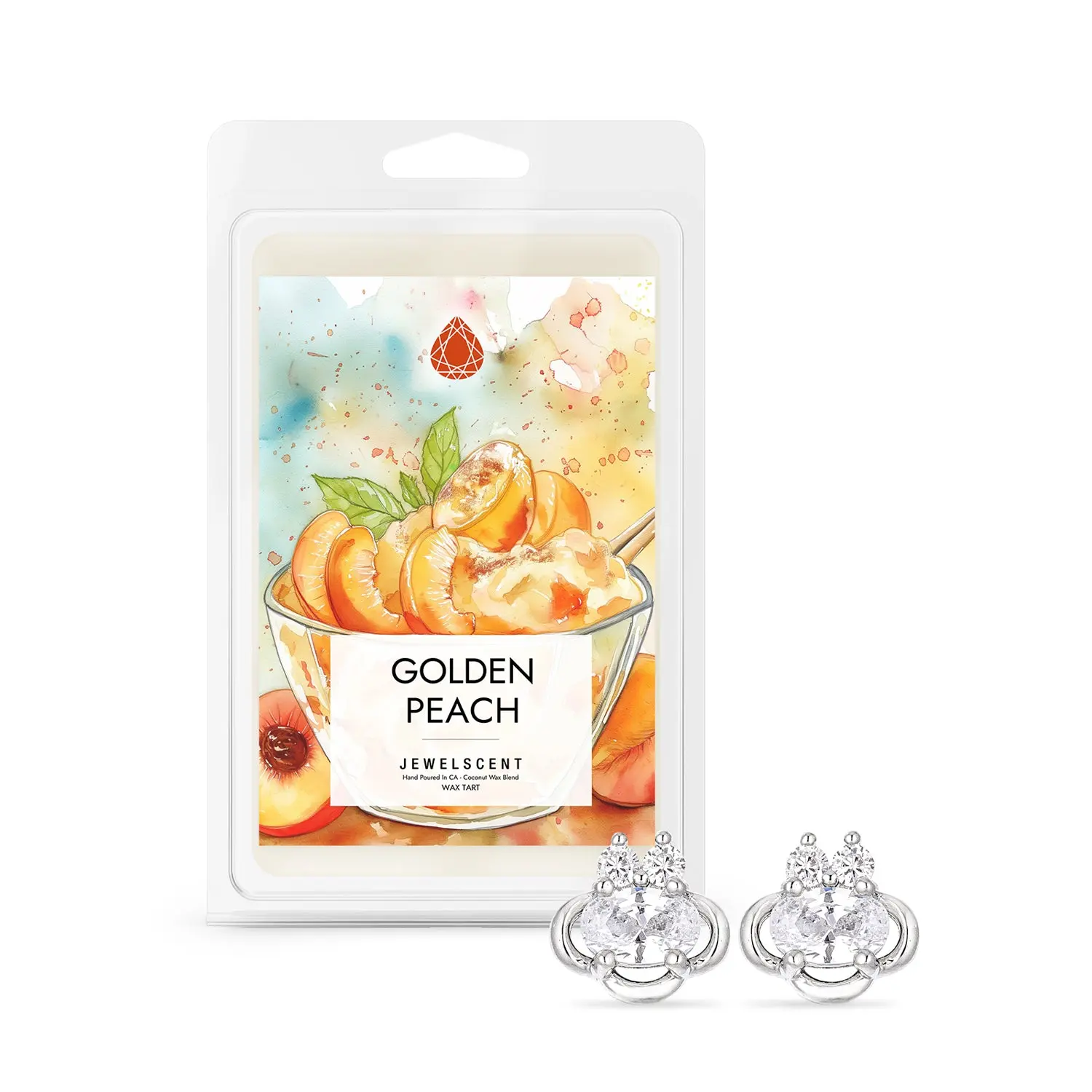 Golden Peach Jewelry Wax Tart Golden Peach Jewelry Wax Tart