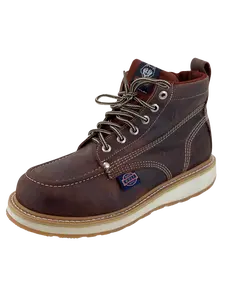 White Wolf 6" Double Density Work Boot with Shoelaces Style 965