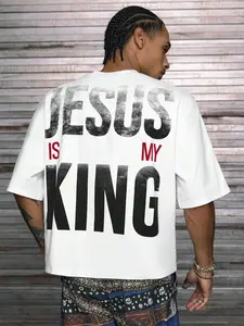 Round Neck Graphic Tee, Casual Fitted Short Sleeve Top, Soft Comfortable Fabric, Perfect for Daily Wear & Parties, Bold Edgy Style