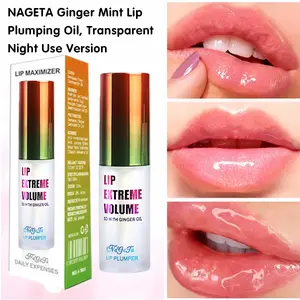 Night Lip Oil, Instant Plumping Lipsticks, Extreme Volume Lip Plumper Oil Serum Hydrate Plump Renew Natural Way Instant Smoothing Lightweight Hydration Enhanced Elasticity Daily Care Hydrating Lip Treatment Lip Fullness#summervibes