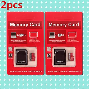 The  card comes with an adapter Micro SD card. The micro tf is waterproof and shock-resistant, suitable for smart door lock recording and car navigation maps. It is compatible with both mobile phones and PCS   flash  card tf  card  class