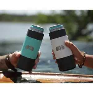 Toadfish Non-Tipping Slim Can Cooler Teal - TG1520