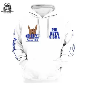 Ireishprint Phi Beta Sigma Shirt, Dove Hand Sign White Shirt Phi Beta Sigma Fraternity Hoodie