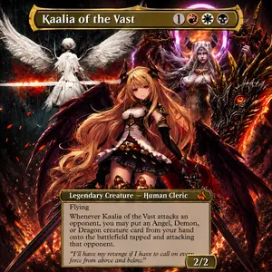 Kaalia of the Vast – Angel & Demon Collection Custom MTG Proxy Card