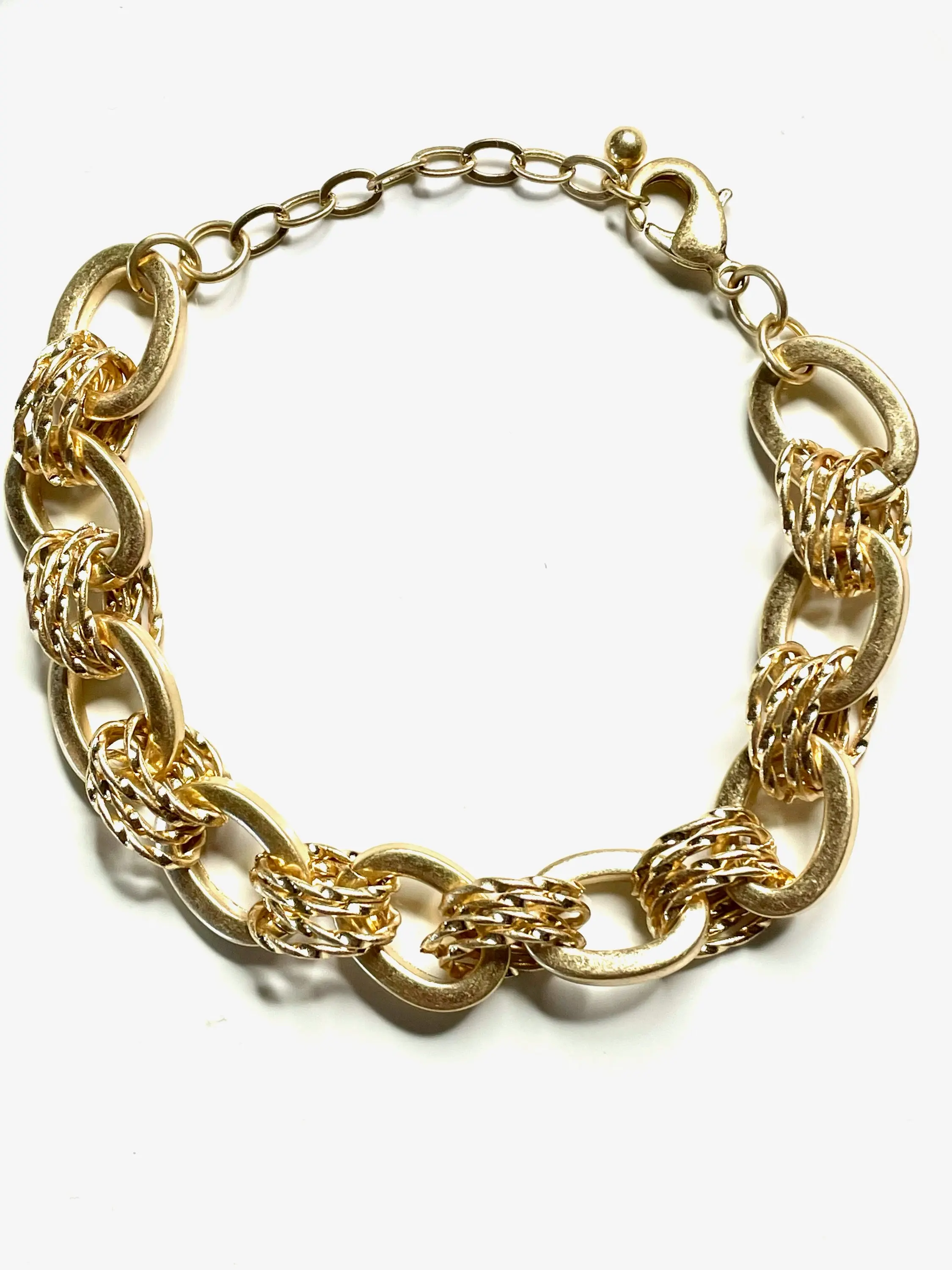 Chunky Chain Gold Bracelet