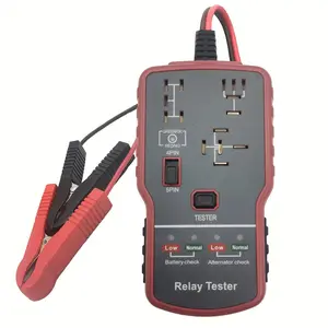Rt-901 Dual Effect Relay Tester & Battery Detector, Efficient Dual Core Integrated Design, Safety Warning, Data Grading, Smart Judgment
