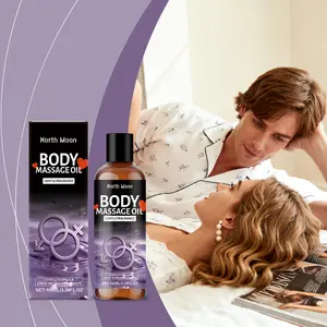 100ML Lavender Body Massage Oil, Scented Aroma, Unisex, Natural Aloe Vera Essence, Moisturizing Hydrating Skin Care, Comfortable External Use, Elegant Packaging