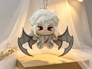 Love and Deepspace 10cm Sylus Silver Wing Demon Cotton Doll