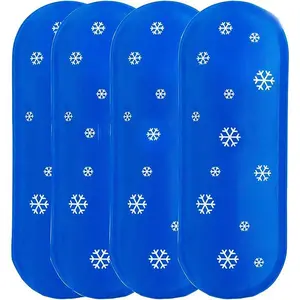 TSA Approved Ice Packs 4 pcs, Upgraded Reusable Ice Packs for Insulin Cooler Travel Case BY