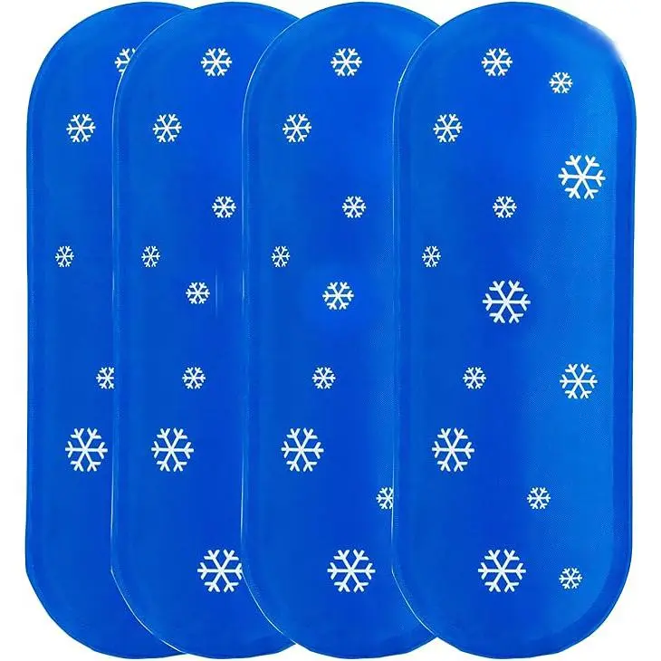 TSA Approved Ice Packs 4 pcs, Upgraded Reusable Ice Packs for Insulin Cooler Travel Case BY