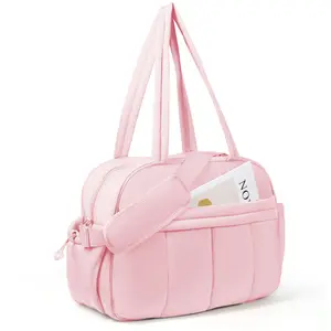 Fashionable Travel Gym duffle Bag Durable Lightweight Multi TikTokShopBlackFriday-Pocket Design High-Quality Perfect for Work & Weekend Trips Luggage Compact tote bag