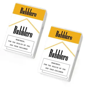 Bubblero Stress Relief Christmas Gift Reusable Bubblero Cigarette Box Fidget Toy Eco-Friendly Fun Relaxation Tool    Valentine's Day gift