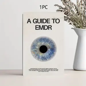 Emdr Notebook for Trauma Recovery and Anxiety Reduction, Eye Movement Exercises, Writing Prompts, Ptsd Treatment Workbook, Portable Size