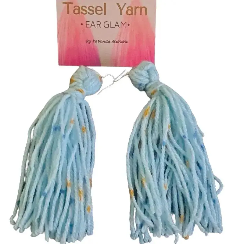 YM BFFS Women's Funky Tassel Drop Earrings - Statement Pieces, Textured Fringe, Lightweight Hypoallergenic Hook, Fabric, 1-Pack, Multi-Color, Fashion Accessory Goals, Daily/Graduation Gift, All-Season Wear YM BFFS Women's Funky Tassel Drop Earrings - Statement Pieces, Textured Fringe, Lightweight Hypoallergenic Hook, Fabric, 1-Pack, Multi-Color, Fashion Accessory Goals, Daily/Graduation Gift, All-Season Wear