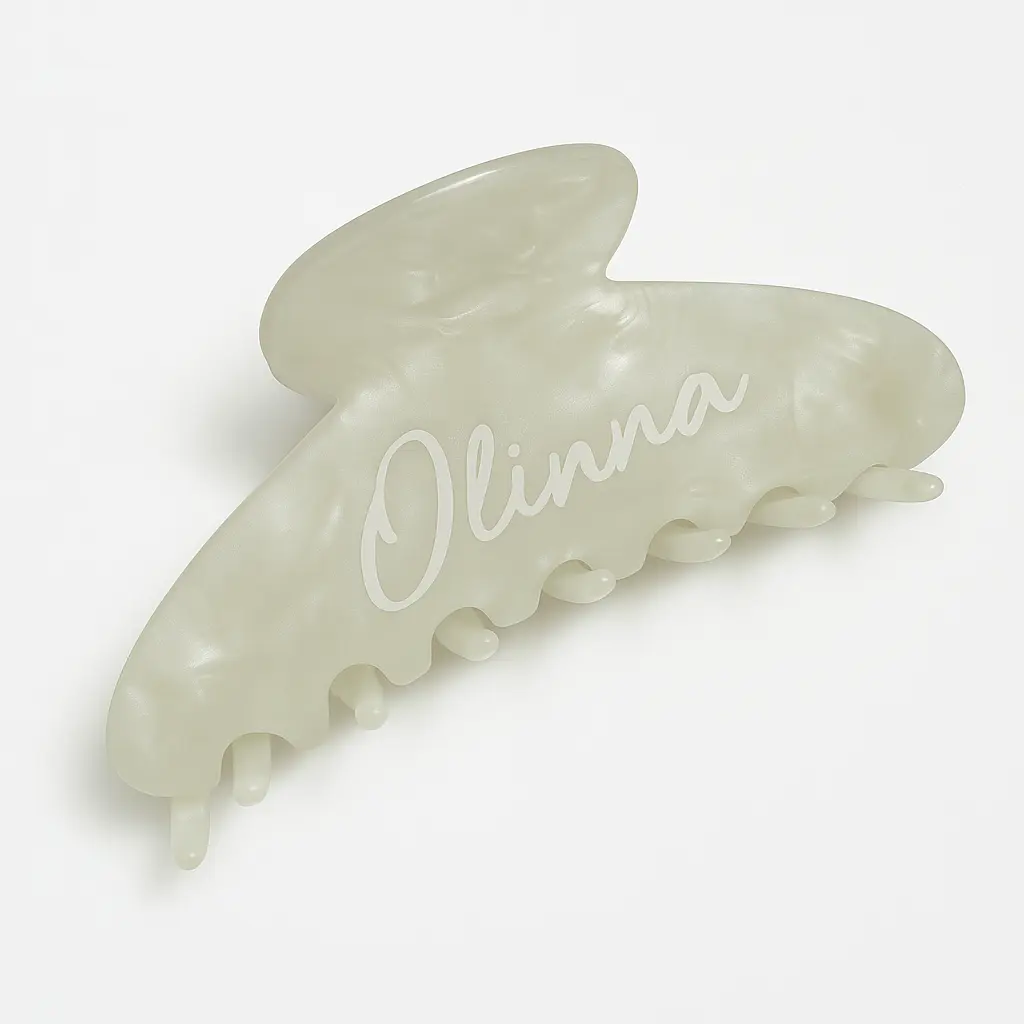 Acetate Name Customization Claw Clip,Hand-Made Hair Clips,Design For Olivia,Emma,Sohia,Birthday Present,Customized Gifts