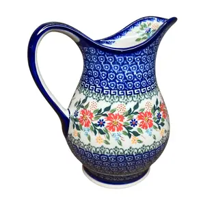 Lidia's Polish Pottery 1 Liter Pitcher