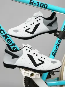 Unisex Bicycle Shoes Indoor Road Cycling Shoes, Comfortable Riding Shoes for Men and Women, Durable Bike Shoes for All Seasons, Athletic Shoes, Shoes Mtb