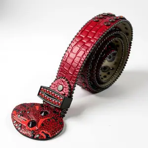 DNA Belt - Deadpool - Red Rhinestones - 669