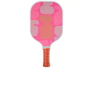 On Holiday Pickleball Ibiza Classic Pickleball Paddle in Pink Multi