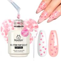 15ML Hema-Free Pink Heart Top Coat