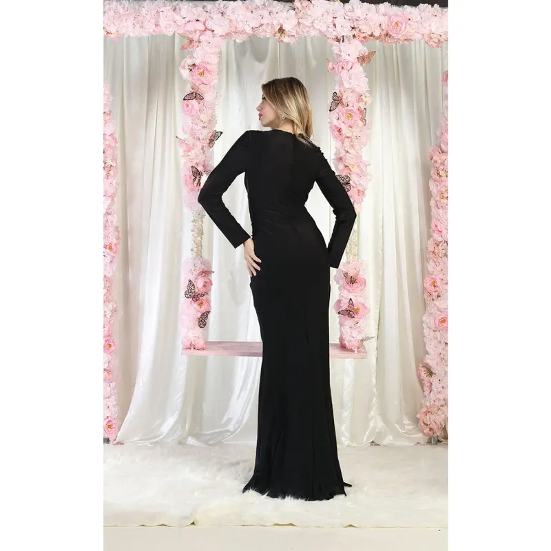black halo long dress Black Halo Kacie Two Piece Maxi in Bonfire