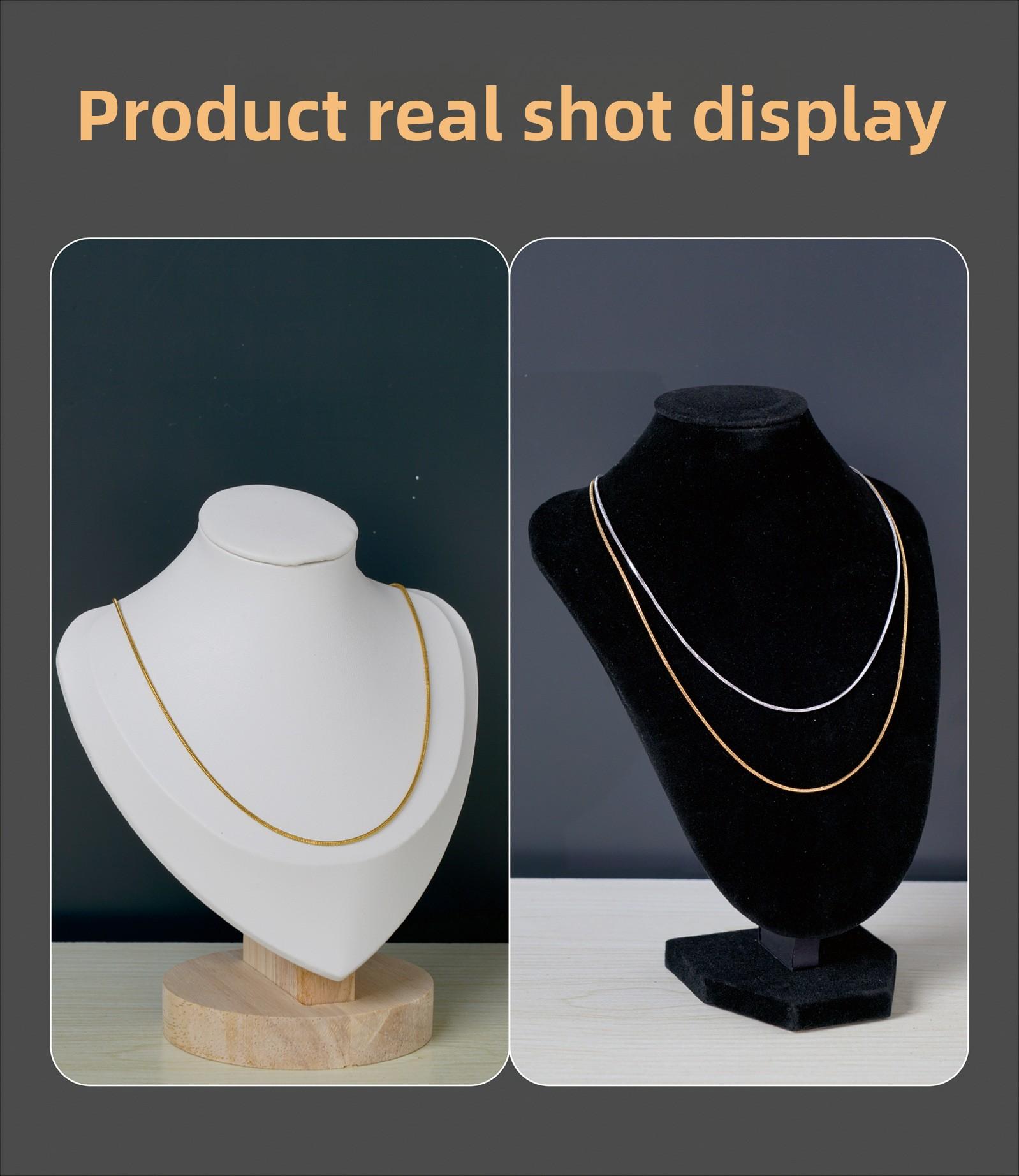 Jewelry snake chain necklace, light luxury niche titanium steel necklace, versatile for men and women, sweater chain with a light luxury and high-end feel