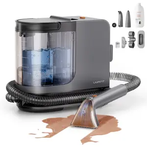 UWANT Steam Carpet Cleaner Machine, 18Kpa Deep Cleaning Upholstery & Mattress Cleaner for Home, Sofa & Car Vacuum